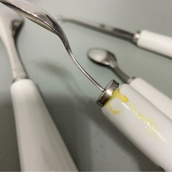 Christmas Tree Serving Utensils Salt Pepper Shakers Stainless Japan 13 P… - Picture 9 of 9